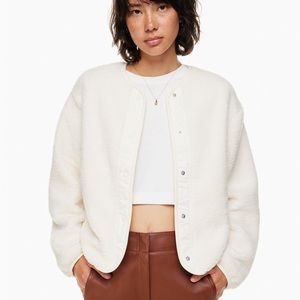 Aritzia Wilfred Sherpa Liner Jacket
